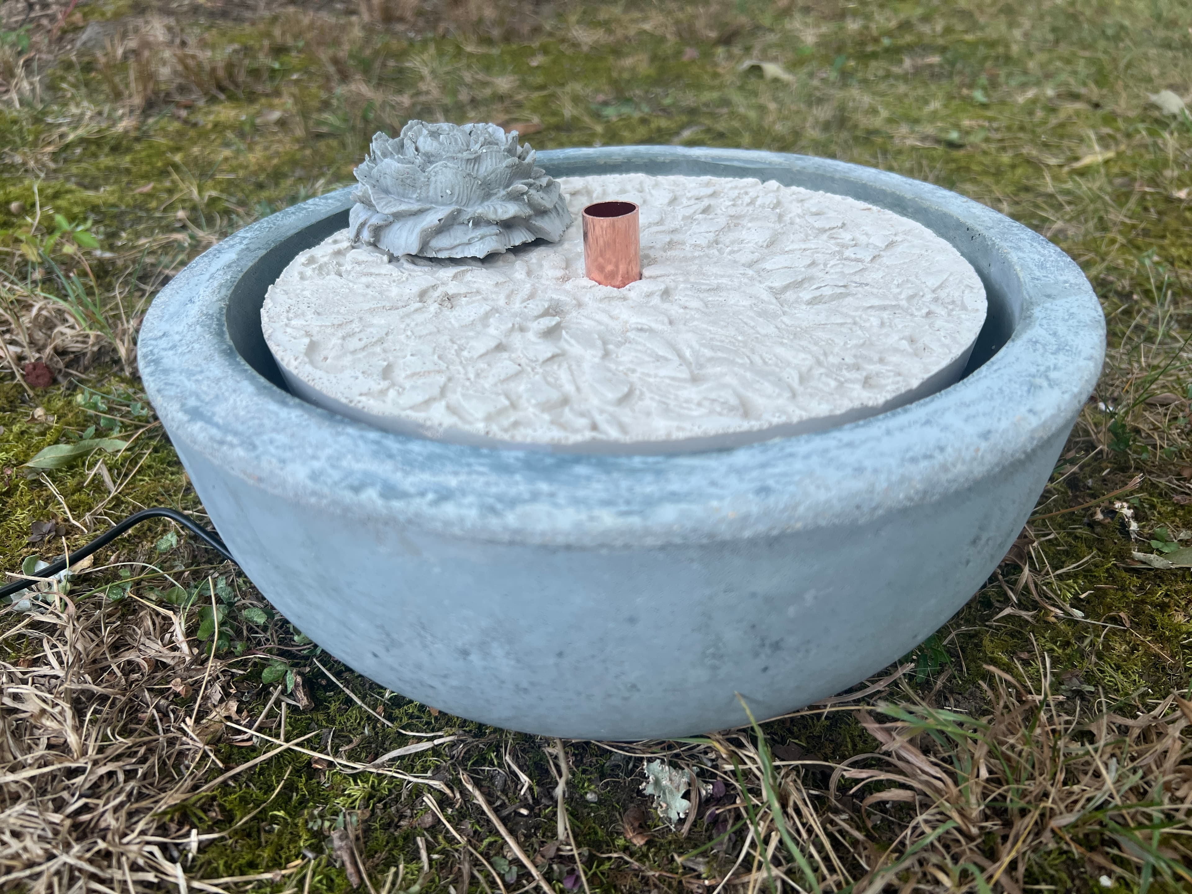 Blue tinted bowl